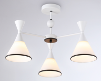 Светильник потолочный (люстра) 3*60Вт E27 белый