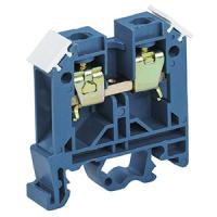 Зажим клеммный DIN-рейка 10мм2 70А синий IEK 
