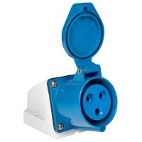 Розетка силовая стационарная 16А 2P+PE IP44 113 EKF 