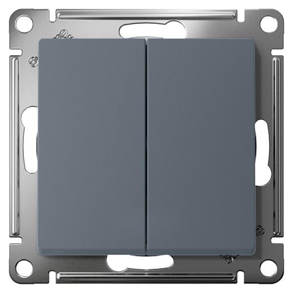 AtlasDesign грифель выключатель 2кл скрытая 10А IP20 