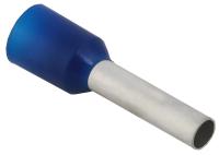 Наконечник-гильза 2,5-10 изолированный синий НШВИ IEK 20шт