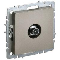 BRITE Роз. TV проходная РТВ10-0-БрШ шамп. IEK