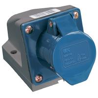 Розетка силовая стационарная 32А 2P+PE IP44 ССИ-123 IEK 