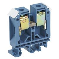 Зажим клеммный DIN-рейка 35мм2 125А синий IEK 