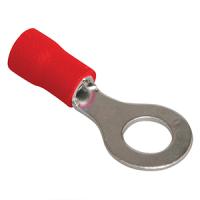 Наконечник кольцо 0,5-1,5мм2 6мм изолированный красный НКИ IEK 100шт