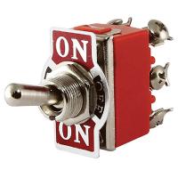 Тумблер 1322 ON-OFF-ON 2гр. конт. 15А 250В