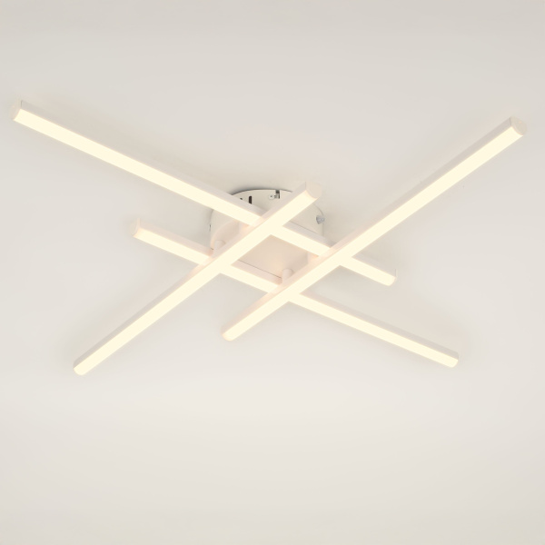 Светильник потолочный (люстра) свд 62Вт 3000К-6500К 5100лм белый пульт 