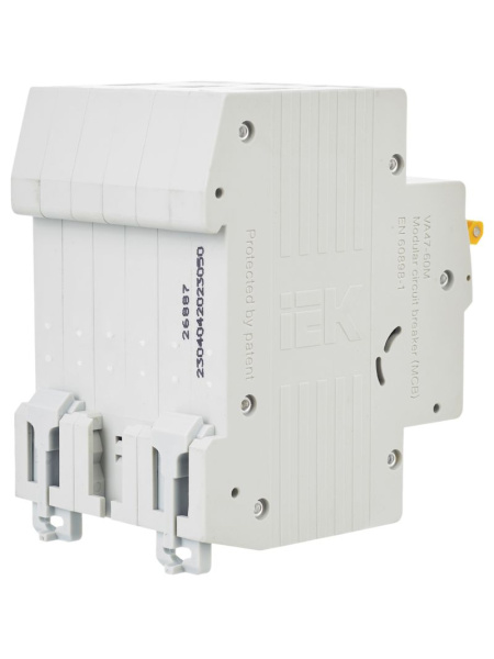 Автомат 3Р 50А C 6кА ВА47-60М IEK 