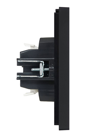 купить Фортепиано черный переключатель 2кл скрытая 10А IP20  в Сыктывкаре Фортепиано черный переключатель 2кл скрытая 10А IP20