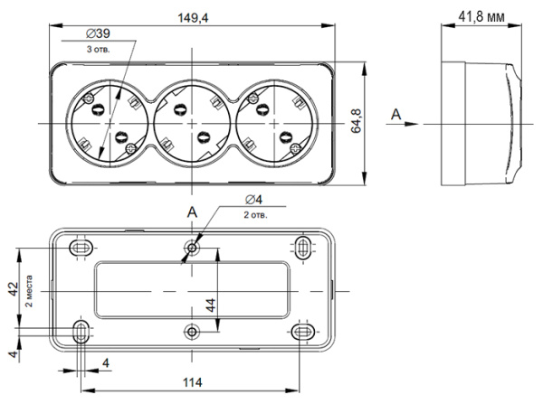 купить Глори дуб розетка открытая 3-мест заземление IP20 в Сыктывкаре Глори дуб розетка открытая 3-мест заземление IP20