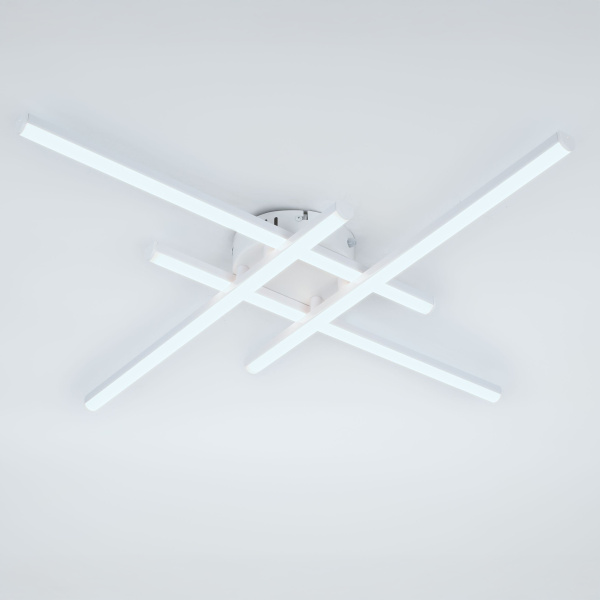 Светильник потолочный (люстра) свд 62Вт 3000К-6500К 5100лм белый пульт 