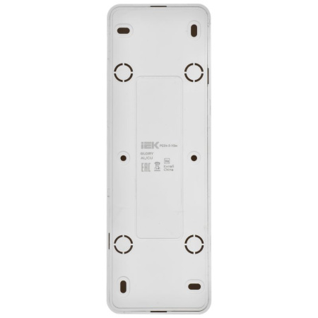 купить Глори белый розетка открытая 4-мест IP20  в Сыктывкаре Глори белый розетка открытая 4-мест IP20