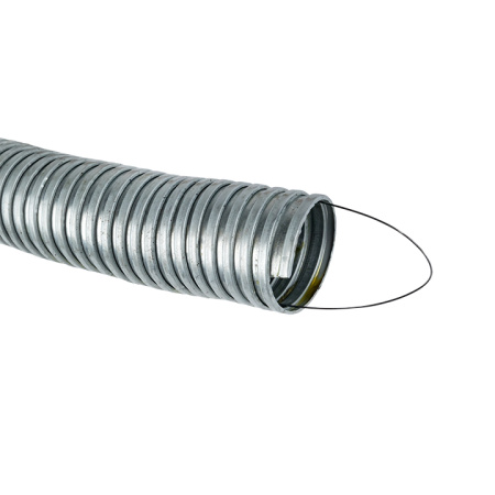 купить Металлорукав 32мм сталь IP00 Р3-ЦХ с протяжкой EKF 25м в Сыктывкаре Металлорукав 32мм сталь IP00 Р3-ЦХ с протяжкой EKF 25м