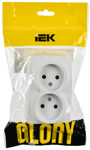 купить GLORY Роз. 2-я без з/к/ш о/у 10А РС22-2-ХБм бел. м. IEK в Сыктывкаре GLORY Роз. 2-я без з/к/ш о/у 10А РС22-2-ХБм бел. м. IEK