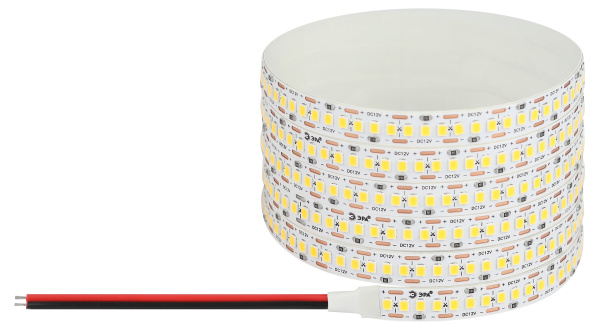купить Лента свд 12В 19,2Вт/м 240свд/м 3000К 1600лм/м 2835 IP20 ЭРА в Сыктывкаре Лента свд 12В 19,2Вт/м 240свд/м 3000К 1600лм/м 2835 IP20 ЭРА