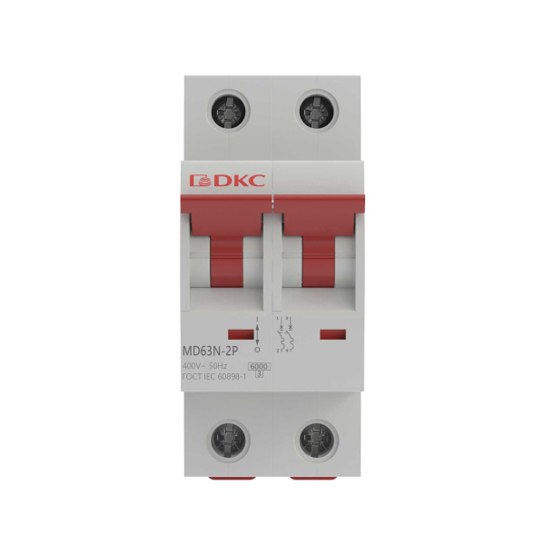 Автомат 2Р 32А C 6кА MD63N DKC YON max 