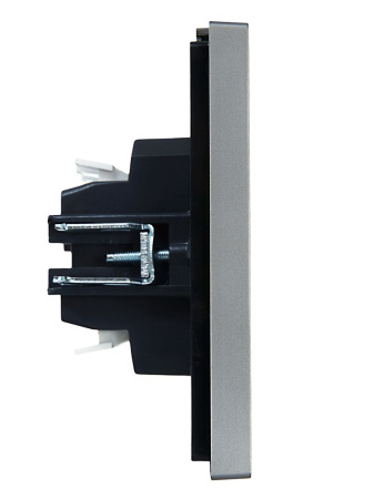 купить Фортепиано сталь переключатель 2кл скрытая 10А IP20  в Сыктывкаре Фортепиано сталь переключатель 2кл скрытая 10А IP20