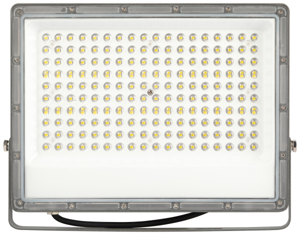 Прожектор свд 150Вт 6500К 15000лм серый IP65 90° PRO LPR-063 ЭРА 