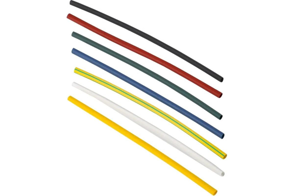 Трубка ТУТ 2/1мм разноцветный 0,1м 21шт набор