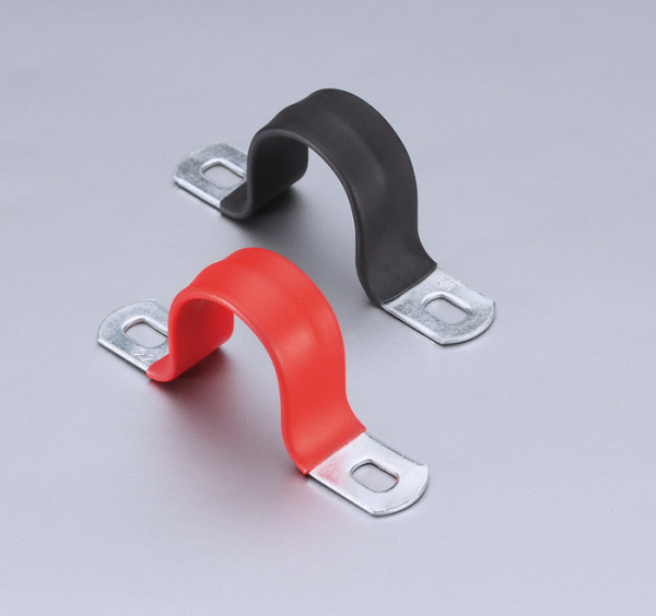 купить Скоба двухлапковая 25-26мм 100шт сталь Fortisflex с покрытием в Сыктывкаре Скоба двухлапковая 25-26мм 100шт сталь Fortisflex с покрытием