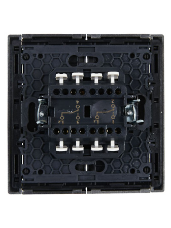 купить Фортепиано сталь переключатель 2кл скрытая 10А IP20  в Сыктывкаре Фортепиано сталь переключатель 2кл скрытая 10А IP20