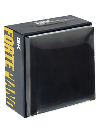 купить Фортепиано черный переключатель 1кл скрытая 10А IP20  в Сыктывкаре Фортепиано черный переключатель 1кл скрытая 10А IP20