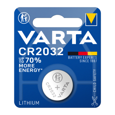 Батарейка дисковая CR2032 BL1 VARTA 