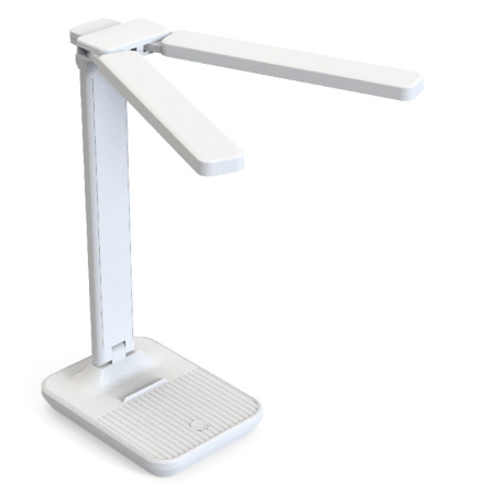 купить Светильник настольный свд 11Вт 6000К 550лм белый подставка диммер сенсор GLTL-047 General 2 плафона в Сыктывкаре Светильник настольный свд 11Вт 6000К 550лм белый подставка диммер сенсор GLTL-047 General 2 плафона