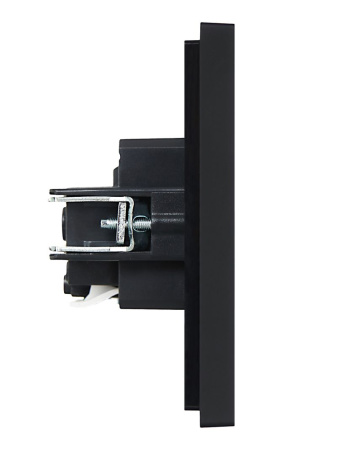 купить Фортепиано черный механизм розетки скрытая 1-мест заземление IP20  в Сыктывкаре Фортепиано черный механизм розетки скрытая 1-мест заземление IP20