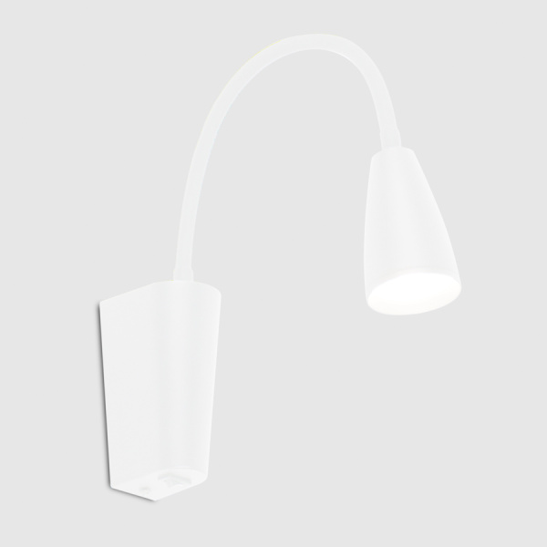 купить Светильник настенный (бра) 1*15Вт GU10 черный General гибкий в Сыктывкаре Светильник настенный (бра) 1*15Вт GU10 черный General гибкий