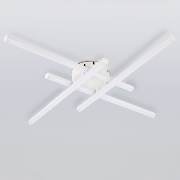 Светильник потолочный (люстра) свд 62Вт 3000К-6500К 5100лм белый пульт 