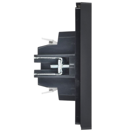 FORTE&PIANO Выключ. жалюзи 10А FP111 чер. IEK