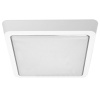 Светильник потолочный свд 20Вт 6000К 1800лм квадрат белый 
