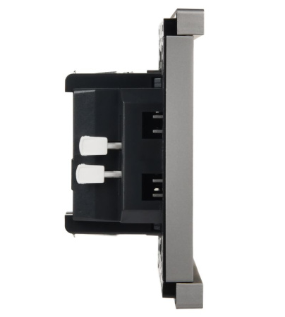 купить Фортепиано сталь выключатель кнопочный 1кл скрытая 10А IP20  в Сыктывкаре Фортепиано сталь выключатель кнопочный 1кл скрытая 10А IP20