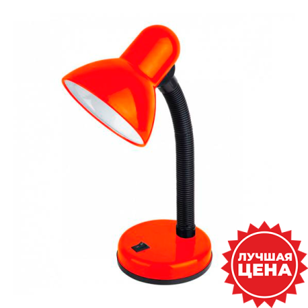 купить Светильник настольный 40Вт E27 красный подставка  в Сыктывкаре Светильник настольный 40Вт E27 красный подставка