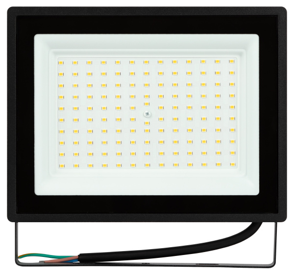 Прожектор свд 100Вт  4000К 8000лм черный IP65 120° Стандарт ЭРА 