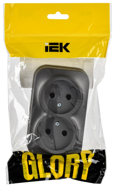 купить GLORY Роз. 2-я без з/к/ш о/у 10А РС22-2-ХСм сталь м. IEK в Сыктывкаре GLORY Роз. 2-я без з/к/ш о/у 10А РС22-2-ХСм сталь м. IEK