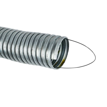 купить Металлорукав 38мм сталь IP00 Р3-ЦХ с протяжкой EKF 25м в Сыктывкаре Металлорукав 38мм сталь IP00 Р3-ЦХ с протяжкой EKF 25м