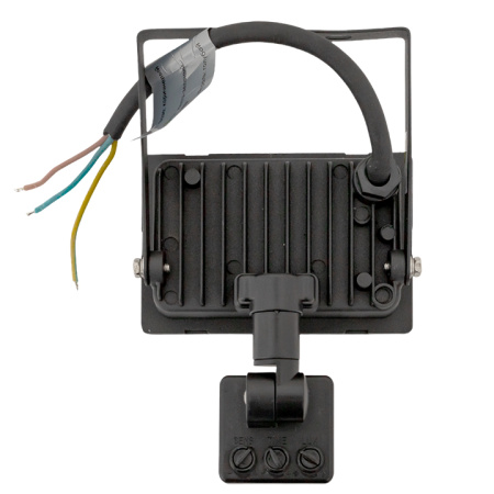 Прожектор свд 30Вт 6500К 2400лм черный IP65 110° Luma EKF датчик движения