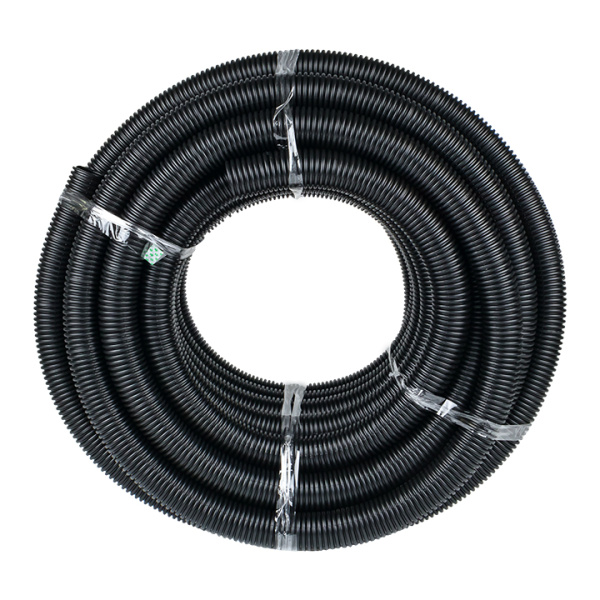 купить Труба гофра 40мм  легкая 25м EKF черный с протяжкой  в Сыктывкаре Труба гофра 40мм  легкая 25м EKF черный с протяжкой