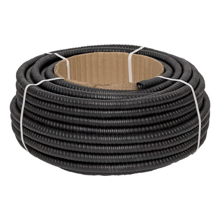 купить Металлорукав 15мм ПВХ IP65 PЗ-ЦП-НГ с протяжкой EKF 50м в Сыктывкаре Металлорукав 15мм ПВХ IP65 PЗ-ЦП-НГ с протяжкой EKF 50м