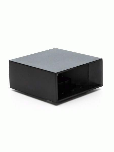 Светильник настенный 2*4Вт GU10 IP65 черный пластик Jazzway