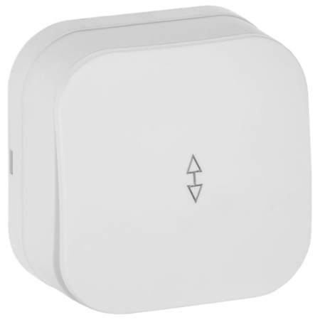 купить Глори белый переключатель 1кл открытая 10А IP20  в Сыктывкаре Глори белый переключатель 1кл открытая 10А IP20