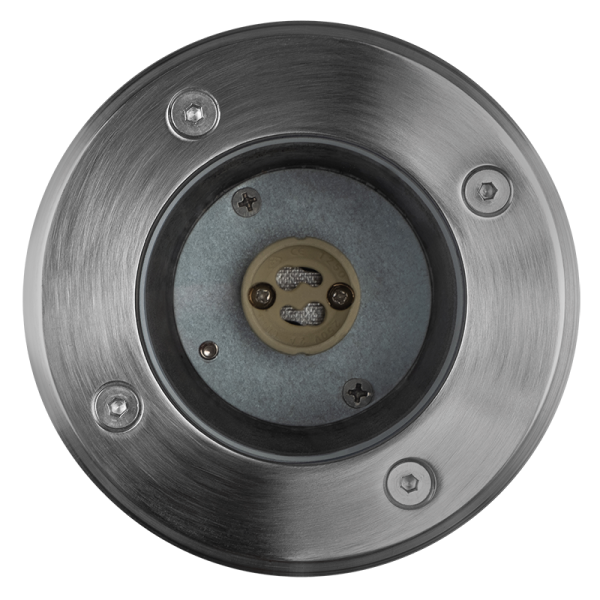 купить Светильник тротуарный 1*35Вт GU10 IP65 хром металл Jazzway  в Сыктывкаре Светильник тротуарный 1*35Вт GU10 IP65 хром металл Jazzway