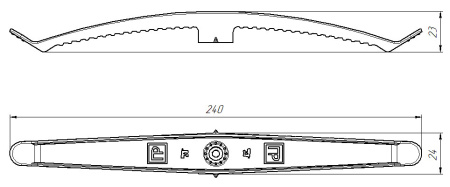 купить Держатель кабеля двусторонний 0-10мм пластик черный ПРОМРУКАВ 20шт/уп в Сыктывкаре Держатель кабеля двусторонний 0-10мм пластик черный ПРОМРУКАВ 20шт/уп