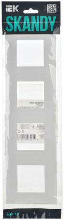 купить SKANDY Рамка 4-мест. SK-F04W арк. бел. IEK в Сыктывкаре SKANDY Рамка 4-мест. SK-F04W арк. бел. IEK