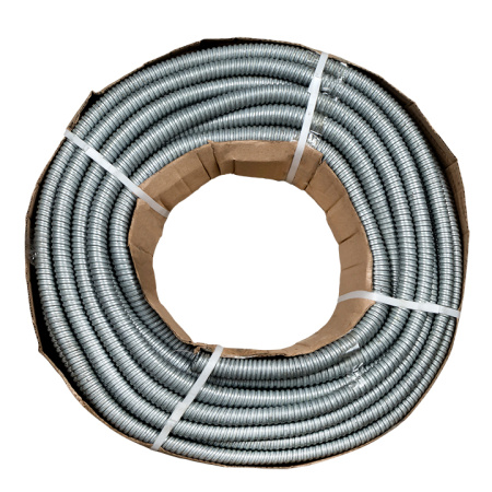 купить Металлорукав 25мм сталь IP00 Р3-ЦХ с протяжкой EKF  в Сыктывкаре Металлорукав 25мм сталь IP00 Р3-ЦХ с протяжкой EKF