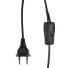 Торшер 2*60Вт E27 черный GFL-016