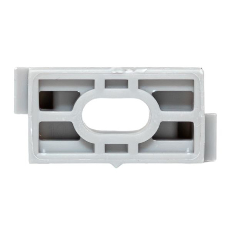 купить Держатель для трубы 20мм серый 100шт EKF  в Сыктывкаре Держатель для трубы 20мм серый 100шт EKF