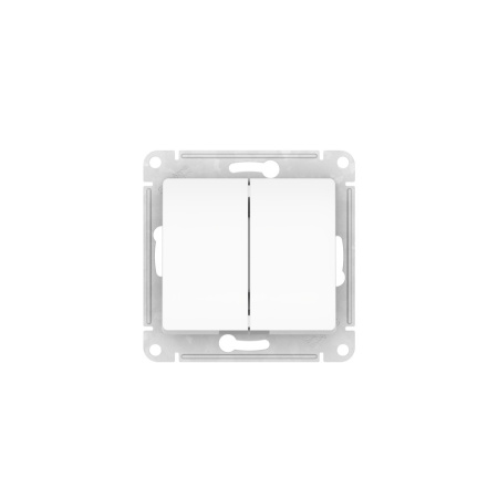 купить Глосса белый выключатель 2кл скрытая 10А IP20 быстрозажим.клем.   в Сыктывкаре Глосса белый выключатель 2кл скрытая 10А IP20 быстрозажим.клем.